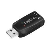 shumee Zunanja zvočna kartica USB na 2xJack 3,5 mm virtualni prostorski zvok 5.1
