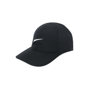 NIKE Športna kapa črna/bela