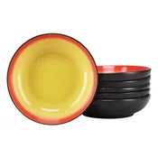 Creatable SET GLOBOKIH KROŽNIKOV Hot Red 22/5 cm