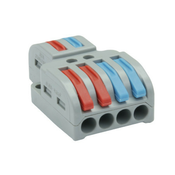 shumee Konektorji za hitro sprostitev ročice 2 do 4 tiri 0,5 - 4 mm2 OVO2P24 TRACON