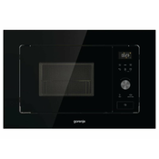 GORENJE Ugradna mikrotalasna pećnica BM 201 AG1BG, 20 l, AquaClean, Crna