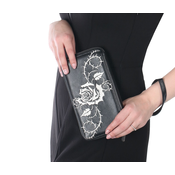 Denarnica KILLSTAR - Petal & Pine - Black/Ivory - KSRA014187