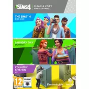 ELECTRONIC ARTS igra The Sims 4 (PC), Clean & Cozy Starter Bundle