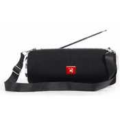 SPK-BT-17 Gembird Portable Bluetooth speaker +handsfree 2x5W, FM, USB, SD, AUX + antena black