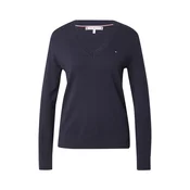 Tommy Hilfiger Pulover WW0WW42049 Mornarsko modra Regular Fit