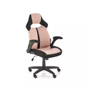 Halmar Ergonomski pisarniški stol Bloom, roza/črna