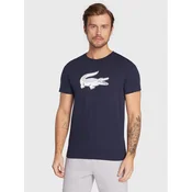 Lacoste Majica TH2042 Mornarsko modra Regular Fit