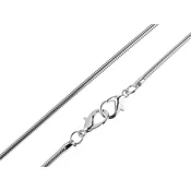 Verižica za torbico dolžine 120 cm, O3 mm - srebrna
