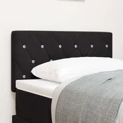Uzglavlje Crna 80 cm Baršun