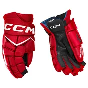Hokejske rokavice CCM JetSpeed FT8 Pro Red/White Senior 14 palcev