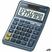Kalkulator Casio MS-100EM Plava (10 kom.)