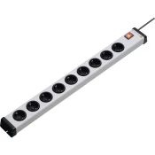 EHMANN UNIVERZALNA RAZDELILNA LETEV EHMANN PLUS 0201X00092301, 9 VTIČNIC, H05VV-F 3G1,5, SIVA