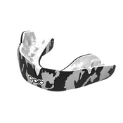 UFC Opro Camo Adult Custom-Fit Mouthguard, Black/White/Silver, (20503018)