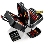 Knipex kofer za alat BIG Twin Move Elektro za + set od 63 alata (00 21 41)