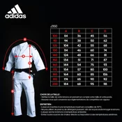 Adidas Judo kimono Club J350 belo, 150