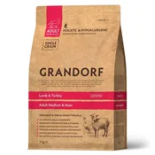 Grandorf Dog Adult Medium & Maxi Jagnjetina & Curetina 3kg