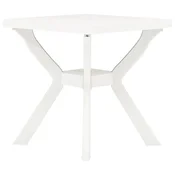 Vidaxl Bistro miza 70x70x72 cm plastika