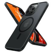 Premium maska Torras Guardian Magnetic za iPhone 16 Pro - crna