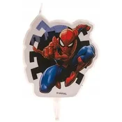 Dekora Svečka za torto - Spiderman 2D, 1 kos.