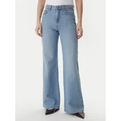 Marella Jeans hlače 2613181014 Modra Wide Leg