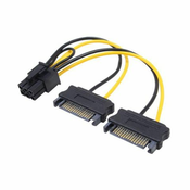 Linkom Adapter VGA(M) 6 pina 2x SATA