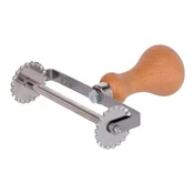 Dough cutter, with serrated blade, stainless steel, 106 mm - Zokura