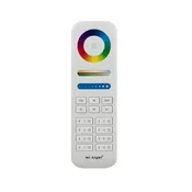 Radiofrekvenčni Mi-Light 2.4G RGB + CCT daljinski upravljalnik/LED/DC12-24V/možnost 8-kanalnega krmiljenja