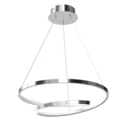 LED luster na sajli LUCERO LED/48W/230V sjajni hrom