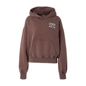 HOLLISTER Majica golobje modra / čokolada / rumena