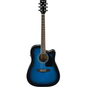 Elektroakusticna gitara Ibanez - PF15ECE, Blue Sunburst High Gloss