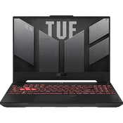 Prenosnik ASUS TUF Gaming A15 FA507UI-HQ029 R9 / 32GB / 1TB SSD / 15,6 WQHD IPS 165Hz / NVIDIA GeForce RTX 4070 / Windows 11 Home (siv)