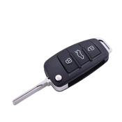 CAR 888 ACCESSORIES Kucište oklop kljuca 3 dugmeta za Audi crno