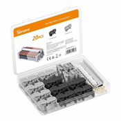 Adapter Sonoff DIN Rail wire connector  set (20 pcs)