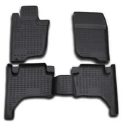 Rubber car mats Mitsubishi L200 2005-2015