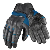 shumee MOTORISTIČNE ROKAVICE WOLF LEATHER TW60 GUSTO MODRE S