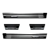 Door sill trims Honda CR-V 2018-2023 (dark, chrome)