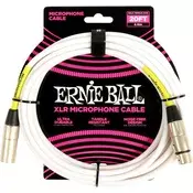 ERNIE BALL P06389 20FT XLR MIKROFONSKI KABEL BEL