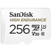 SANDISK visokozmogljiva microSDXC 256GB V30 z adapterjem