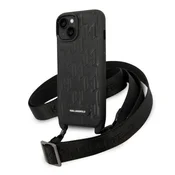 1 to 3 Etui Karl Lagerfeld Trdo Ohišje Monogram Plaketa Logo Za Iphone 14 15 13 6.1