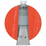 Lukas Cryl Studio Akrilna barva Fluorescent Signal Red 75 ml 1 kos