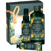 Yves Rocher Mandarine Aiguilles de Pin Set - Gel za tuširanje, Mist i Krema za ruke, 400 + 100 + 30 ml