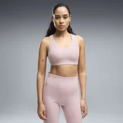 PUMA CLOUDSPUN Training Bra Women, Clothing, Misty Pink Heather, XXL
