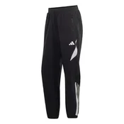 ADIDAS PERFORMANCE Športne hlače Essentials črna / bela