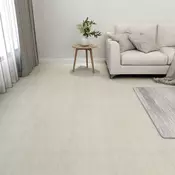 Podne daske 5,11 m2 55 pcs PVC Krem bijela
