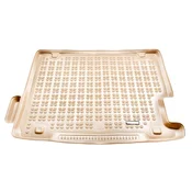 Rubber trunk mat BMW X3 2010-2017 (F25, beige)