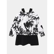 DKNY Pletena obleka D32888 D Črna Regular Fit
