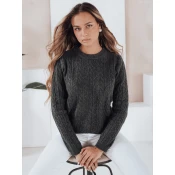 Damski sweter BRAVINA ciemnoszary Dstreet