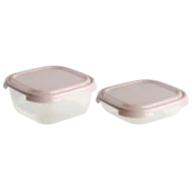Plasticna posuda Frigo Linea set 2/1, Roze