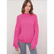 MixRay Pulover Pullover neonsko roza