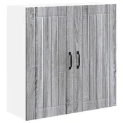 Vidaxl Omarica na steni LUCCA Siva Sonoma 80 x 31 x 80 cm